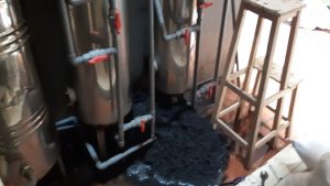 Thay thế vật liệu bể lọc nước Giếng Khoan