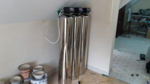 Thiết bị lọc nước máy gia đình 3 cấp lọc