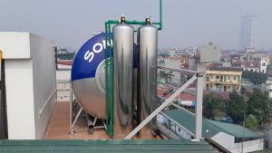 Bộ lọc nước máy hai cấp