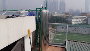 Bộ lọc nước máy hai cấp