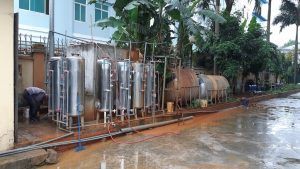 thay cát bể lọc nước giếng khoan