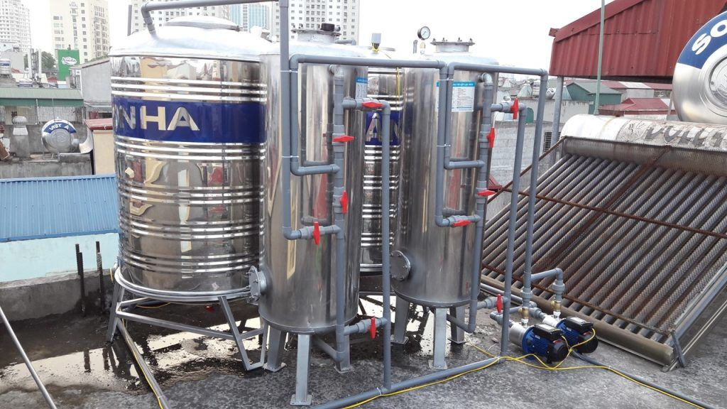 Giới thiệu bộ lọc nước giếng khoan nhiễm phèn dùng cho gia đình