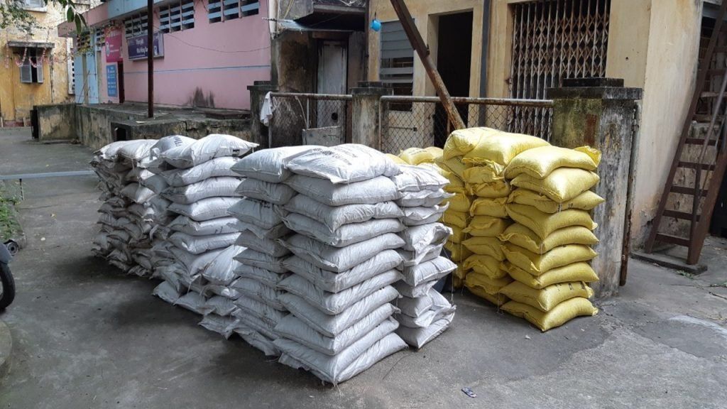 Bán vật liệu lọc nước giếng khoan bằng than hoạt tính gáo dừa