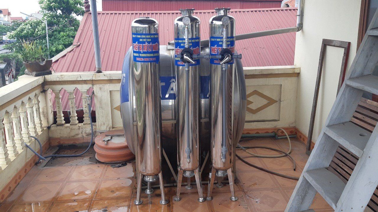 Máy lọc nước máy và nước giếng khoan CMS 250C