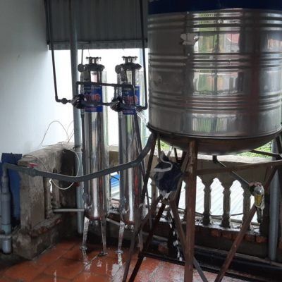 Bộ lọc nước máy nhiễm bẩn