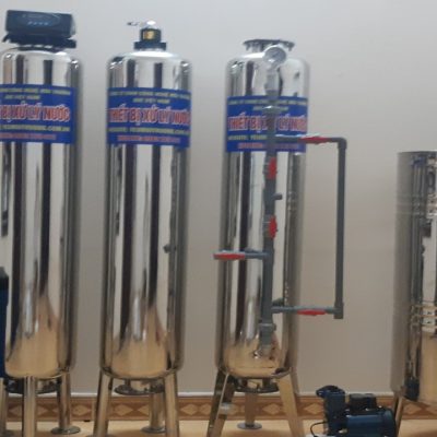 Thiết bị lọc nước giếng khoan nhiễm đá vôi