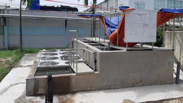 Hệ thống xử lý nước thải sinh hoạt công suất 20m3/ngày đêm
